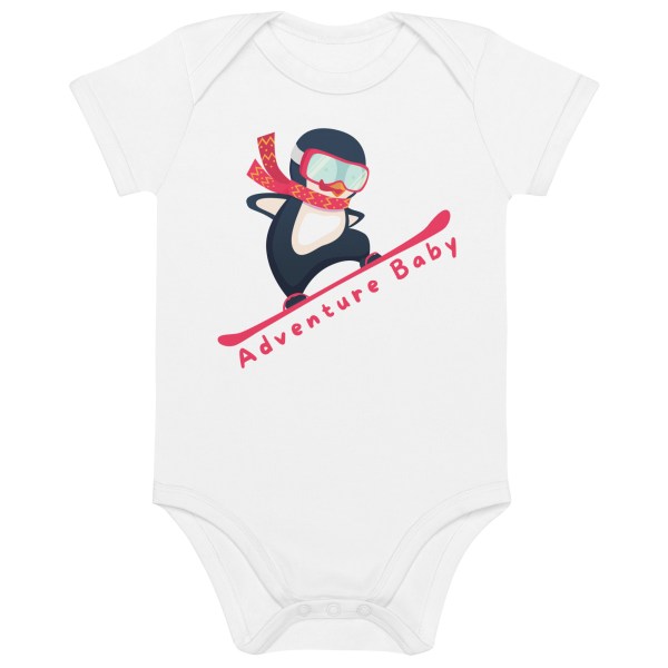 Snowboarding Penguin Bodysuit