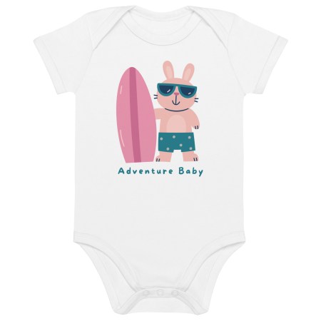 Surfing Bunny Bodysuit